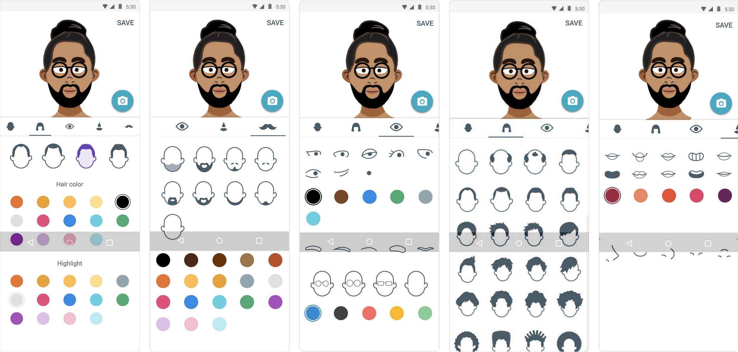 Customization details